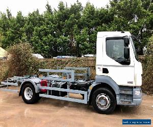 18-12-2013 (63) DAF LF55,220 AIR-CON 14-TON SKIP TIPPER HOOK TANKER 8 STUD PTO