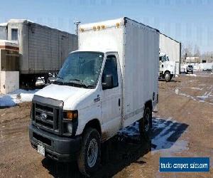 2009 FORD E350 CARGO BOX TRUCK 2WD