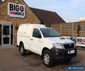 2014 TOYOTA HI-LUX ACTIVE 4X4 D-4D 144 SINGLE CAB WITH TRUCKMAN TOP PICK UP DIES