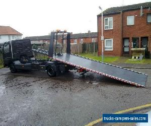 Mercedes-Benz Atego tilt and slide recovery body with spec lift 