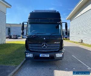 2014 14 Mercedes Benz atego 816 BLUETEC 6 7.5ton 20ft7 long  body foldaway tail 