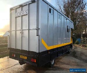 Iveco Eurocargo 7.5 TON HORSE BOX WITH LIVING LEZ COMPLIANT 2006