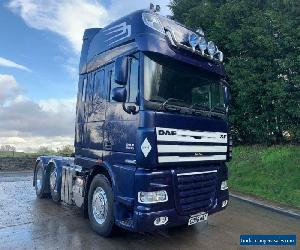 2012 DAF XF 105.510 Super Space 6x2 tractor unit, Manual retarder, alloys