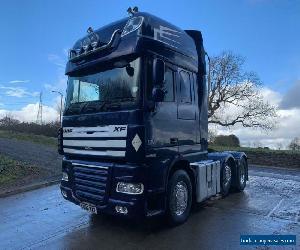 2012 DAF XF 105.510 Super Space 6x2 tractor unit, Manual retarder, alloys