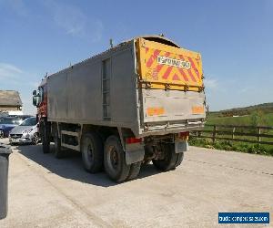 SCANIA  P380  8X4  TIPPER    SLEEPER CABIN 2006  ALLOY BODY TARMAC SPEC 