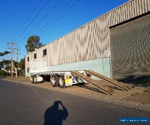 2000 Fruehauf Quad Dog Trailer 8.5m airbags Loading Ramps