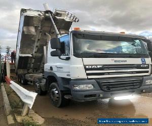 DAF CF85 410 astronic auto sleeper cab 8x4 insulated tipper 2013