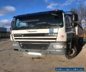 DAF CF85 410 astronic auto sleeper cab 8x4 insulated tipper 2013