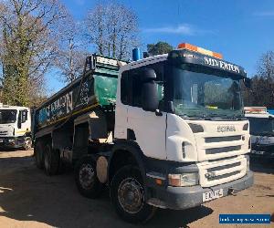 Scania P-380 8x4 TIPPER STEEL BODY