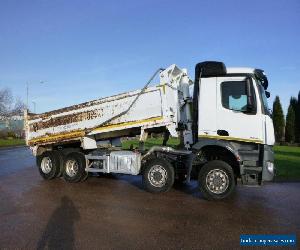 2015 (65) Mercedes Arocs 3240 8x4 Steel Tipper, Euro 6