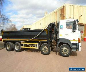 2013 (13) HINO 700 Series 8x4 Thompson Steel Bodied Tipper