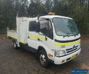 2008 Hino 300 816 crew cab turbo diesel tipper truck dual cab