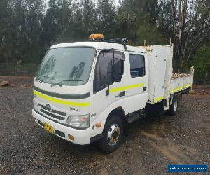 2008 Hino 300 816 crew cab turbo diesel tipper truck dual cab