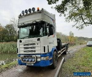 Scania 124 Hiab 420 hp 36 Tpm crane 