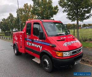 Iveco Daily 6515 2.8 Diesel Recovery Truck Spec Lift Swan Neck MOT Nov 2020