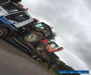 Iveco stralis 310 beavertail hiab plant lorry digger