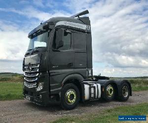 2014 MERCEDES BENZ WIDE STREAM SPACE ACTROS 2548 EURO 6 TRACTOR UNIT DARK GREY