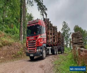 Scania R480 6x4, Epsilon crane timber lorry