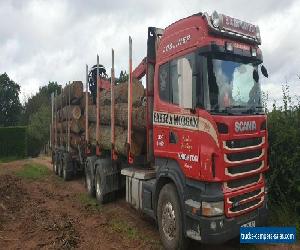 Scania R480 6x4, Epsilon crane timber lorry
