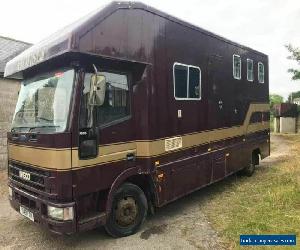 Iveco 75E15 Horsebox for Sale