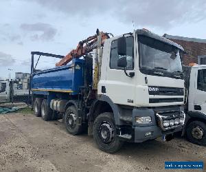 DAF TRUCKS CF 85 Tipper Grab with Terex Crane. Very Low Mileage for Sale