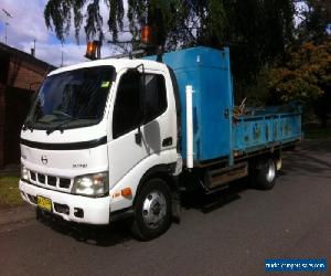 Hino tipper truck, (Isuzu, Mitsubishi, drop side, chipper, excavator, dingo)