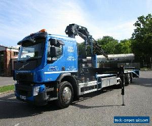 2014 Volvo Fe 320 Sleeper 6 x 2 Euro 6 Beavertail Crane Lorry