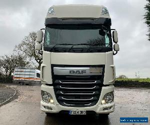 2014 64 DAF XF 106.460 Euro 6 6x2 Superspace tractor unit, sat nav, fridge