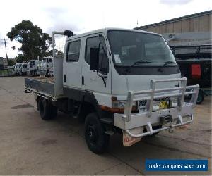 2004 MITSUBISHI CANTER FG649 4x4 DUAL CAB TRAY TRUCK