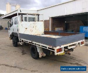 2004 MITSUBISHI CANTER FG649 4x4 DUAL CAB TRAY TRUCK