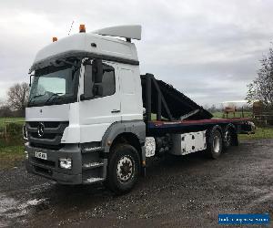 recovery truck, Mercedes  tilt / slide, 4 car transporter 