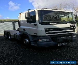 2005 daf cf85 80t gvw 6x4 heavy haulage stgo cat 2 tractor only done 29k miles