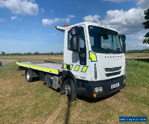 L@@K 2013-13 IVECO ML75E16 3.9D TILT AND SLIDE RECOVERY TRUCK IN WHITE L@@K for Sale