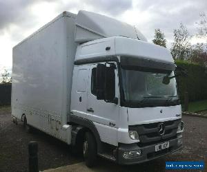 2011 61 plate  Mercedes Atego 3 container Removal van Lorry 7.5 tonne euro 5 for Sale