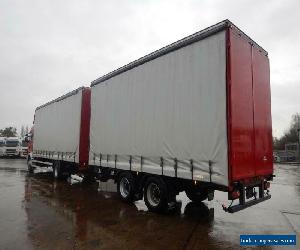 SCANIA G360 HIGHLINE EURO 5, 4X2 CURTAINSIDE DRAWBAR OUTFIT