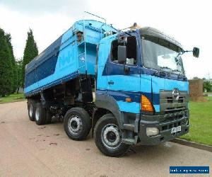 2008 Hino 700 Series 8x4 Semi Bulk Aluminium Tipper, Sleeper