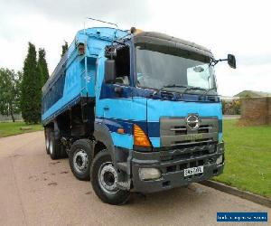 2008 Hino 700 Series 8x4 Semi Bulk Aluminium Tipper, Sleeper