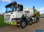 2005 (55) Scania P420 8x4 Concrete Mixer, Manual Gearbox for Sale