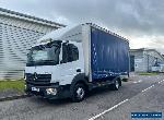 2014 14 Mercedes Benz atego 816 bluetec 6 euro6 7.5ton 16ft6 Curtinsider truck  for Sale