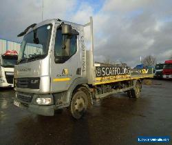 2012 (62) DAF LF 45.160 7.5 Ton Dropside Flat Scaffold for Sale