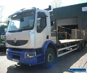 2009 59-reg Renault Premium DXI 370 6x2 Beavertail Plant Vehicle