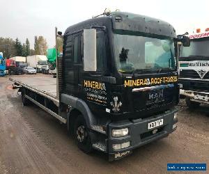 MAN TGL 12.220 4x2 STEEL BODY SLEEPER CAB FLATBED