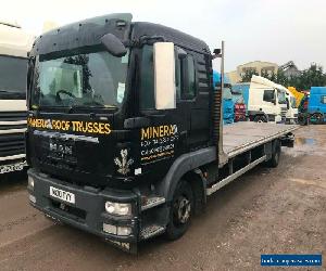 MAN TGL 12.220 4x2 STEEL BODY SLEEPER CAB FLATBED