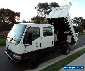 MITSUBISHI CANTER DUAL CAB TIPPER 7 SITTER DIESEL TRUCK  4 EXCAVATOR;BOB CAT for Sale