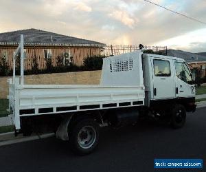 MITSUBISHI CANTER DUAL CAB TIPPER 7 SITTER DIESEL TRUCK  4 EXCAVATOR;BOB CAT