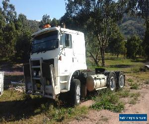 International prime mover truck with palfinger PK1100 hiab crane scrap setup