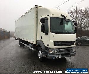 2008 Daf LF 55 180 4x2 15Ton 28ft Box With Tail Lift Manual