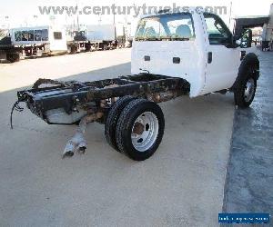 2008 Ford F550 4X4 CAB AND CHASSIS