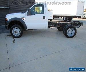 2008 Ford F550 4X4 CAB AND CHASSIS