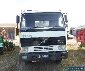 Volvo FL7 6 wheeld tipper, hydraulic tailgate, mechanical pump, manual gearbox